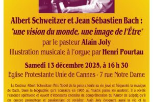 Albert Schweitzer et Jean Sébastien Bach